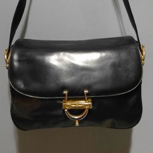 Celine - Authentic Vintage - Triomphe Teen Bag - Worn Heavily Condition - AS-IS!